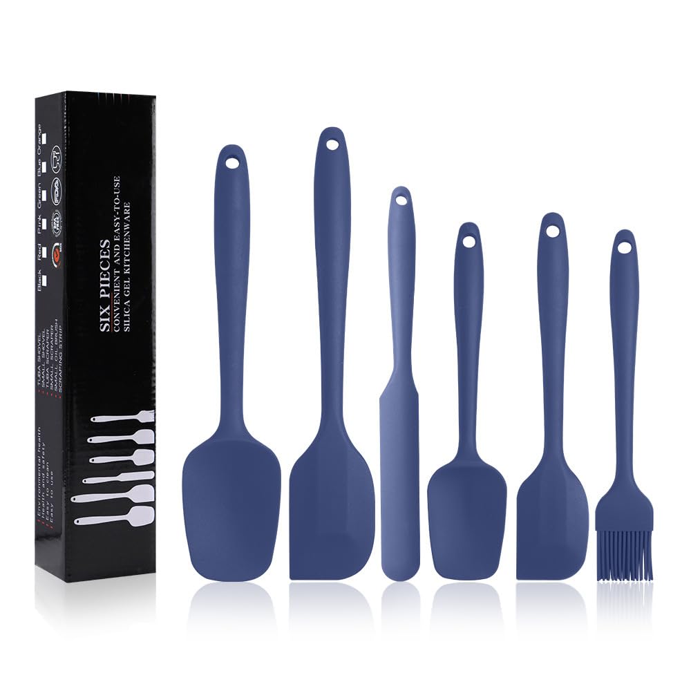 MOACC silicone spatulas set heat resistance for high heat cooking and safe stirring