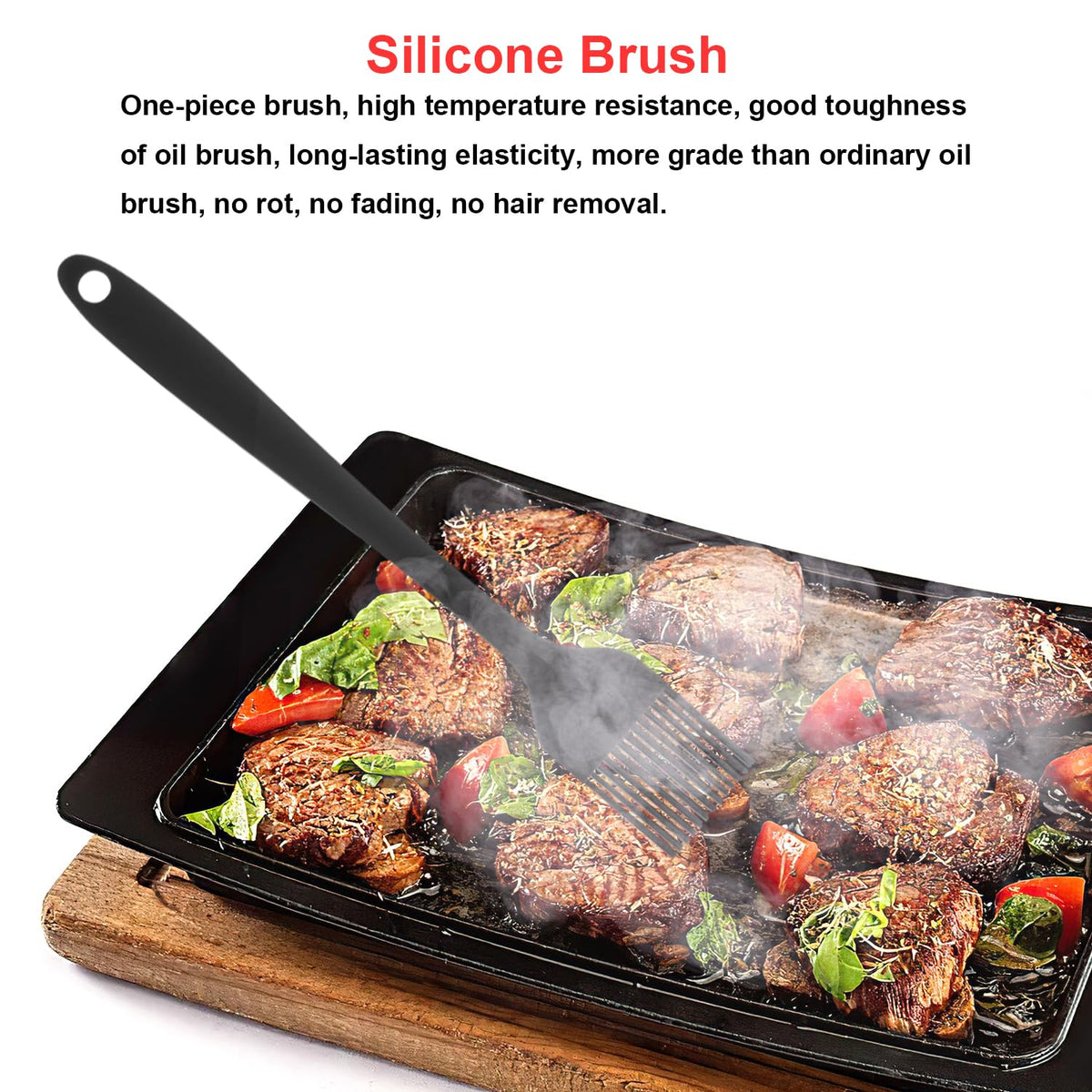MOACC spatulas set6 one-piece design for durable kitchen tools