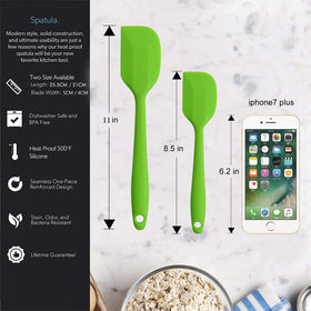 MOACC 11-inch spatula ideal for scraping bowls and folding batter