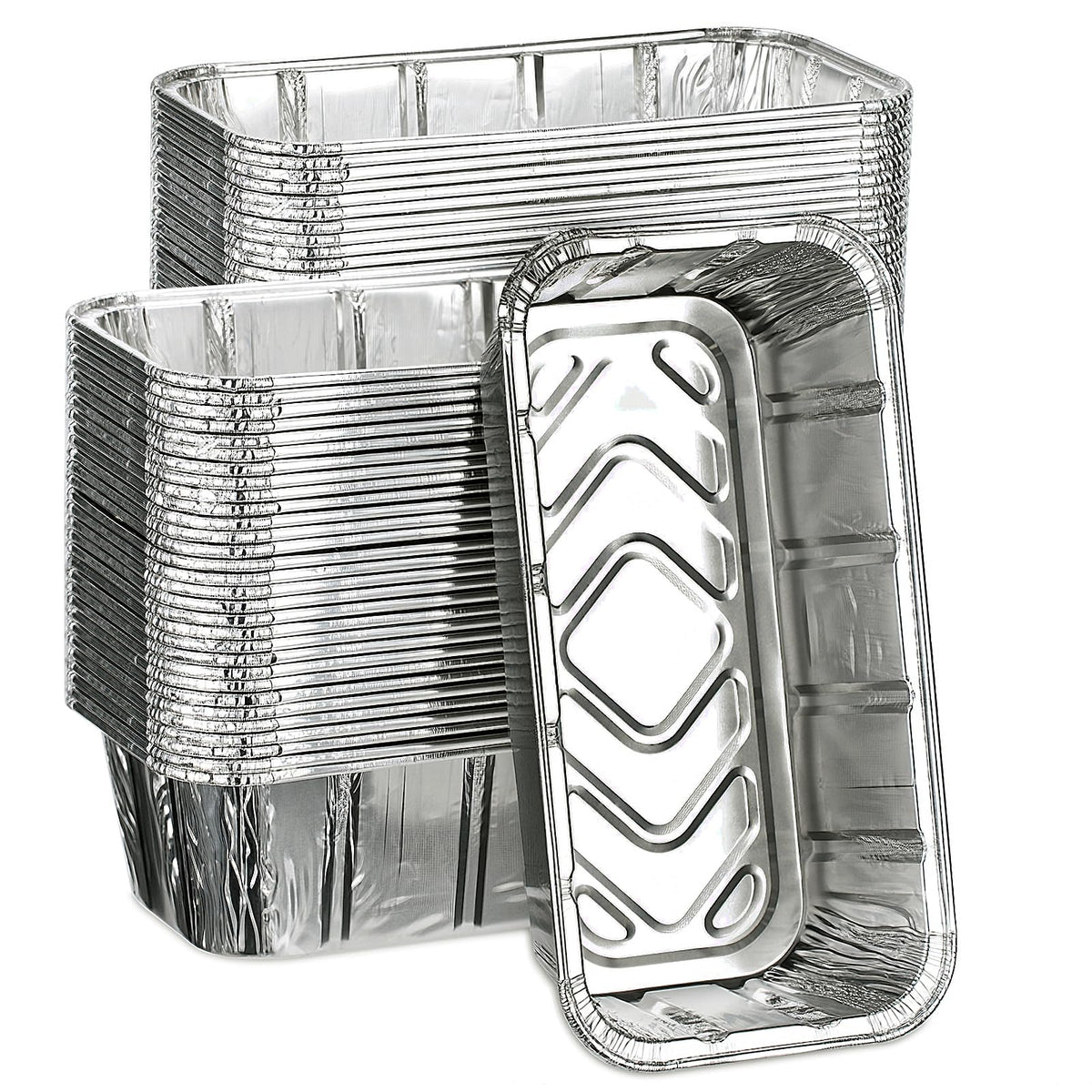 MOACOCK 50 pack loaf pans for even heating and reliable baking results