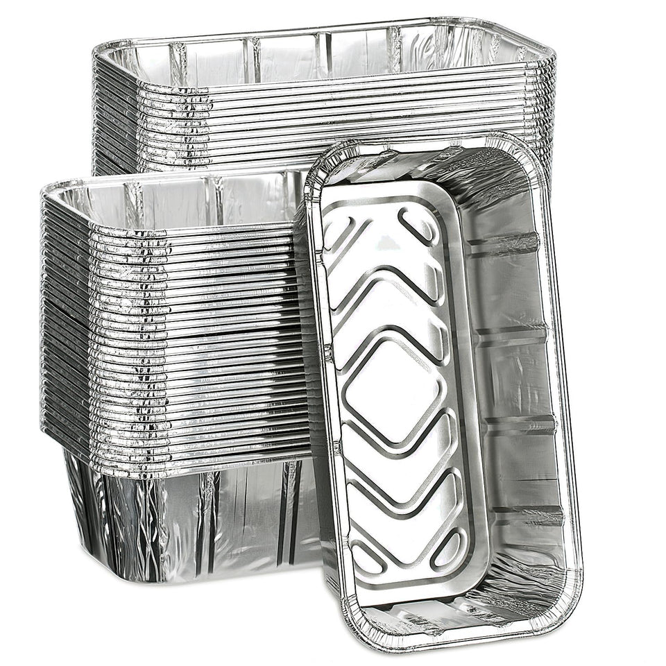 MOACOCK 50 pack loaf pans for even heating and reliable baking results