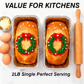 MOACOCK bread loaf pans ideal for takeout packaging and gifting aromas