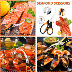 Mobzio crab leg forks and picks for precise meat extraction.