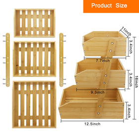 mobzio fruit basket dining-table display adds natural charm to kitchen