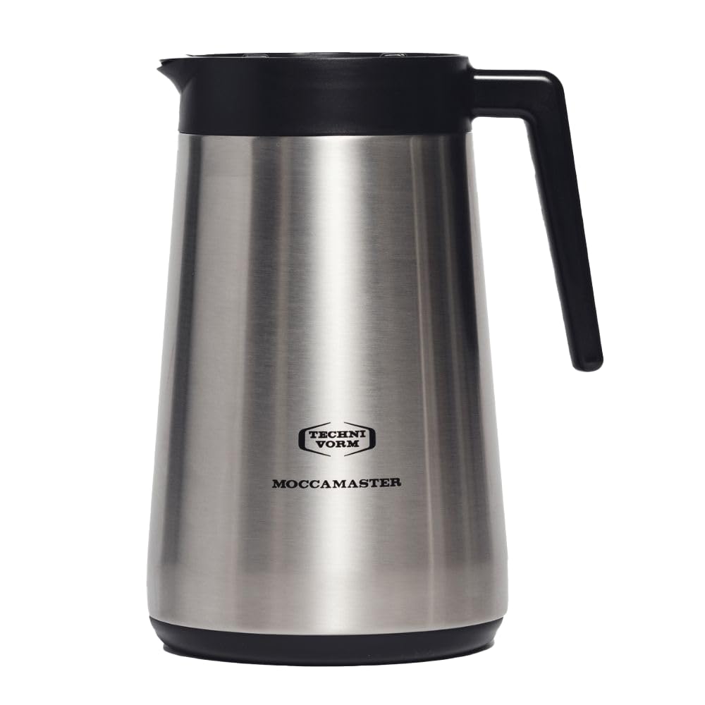 Moccamaster 59865 front view shows a durable thermal carafe.