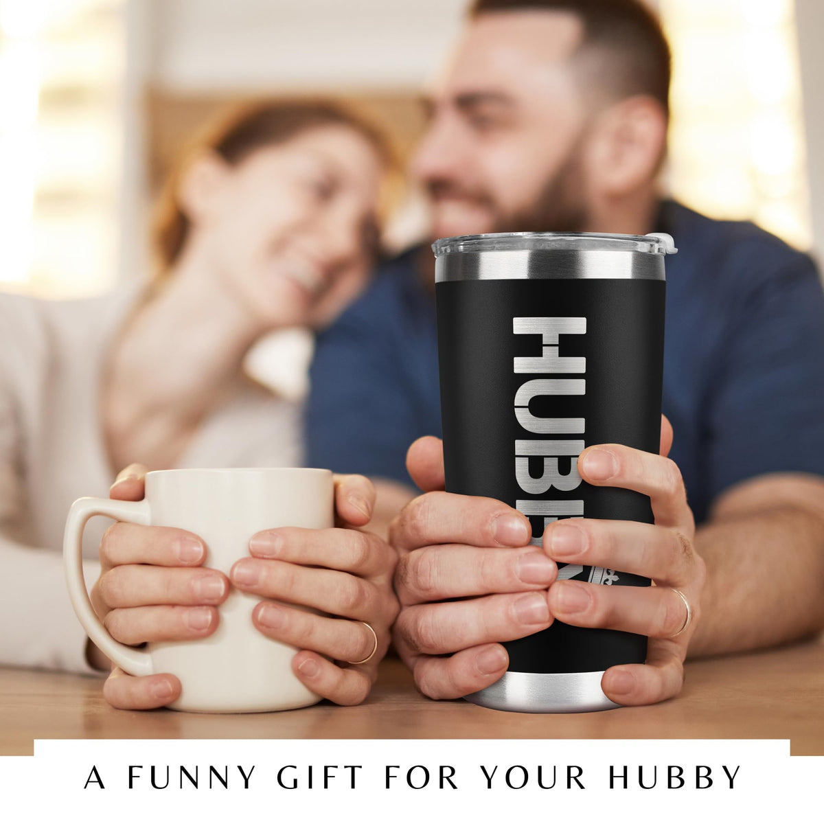 Mocosweeties husband tumbler, ideal for Valentine’s or birthday surprises.