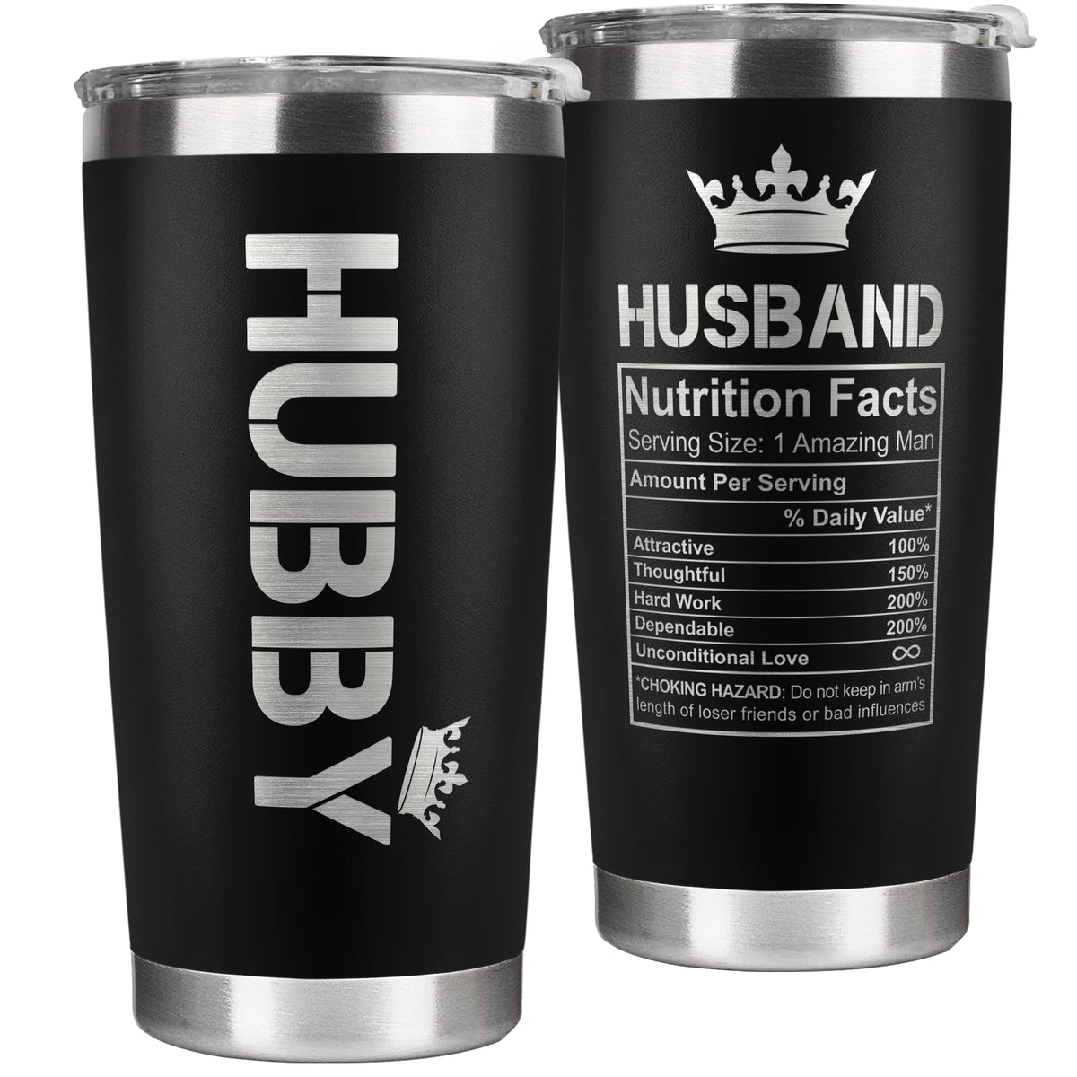 Mocosweeties husband tumbler wedding gift, stylish and practical for special occasions.