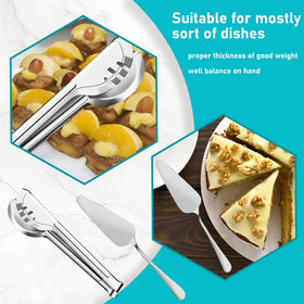 ModaSin slotted spoons 8.7-inch for draining and serving