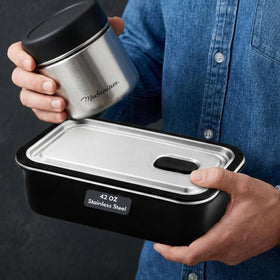 Modaniam bento box helps portion meals for balanced lunches.
