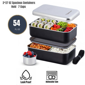 Modaniam dishwasher-safe bento box suitable for top rack cleanups
