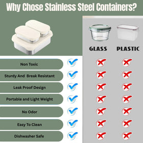 Modaniam stackable design enables easy storage and space-saving transport.