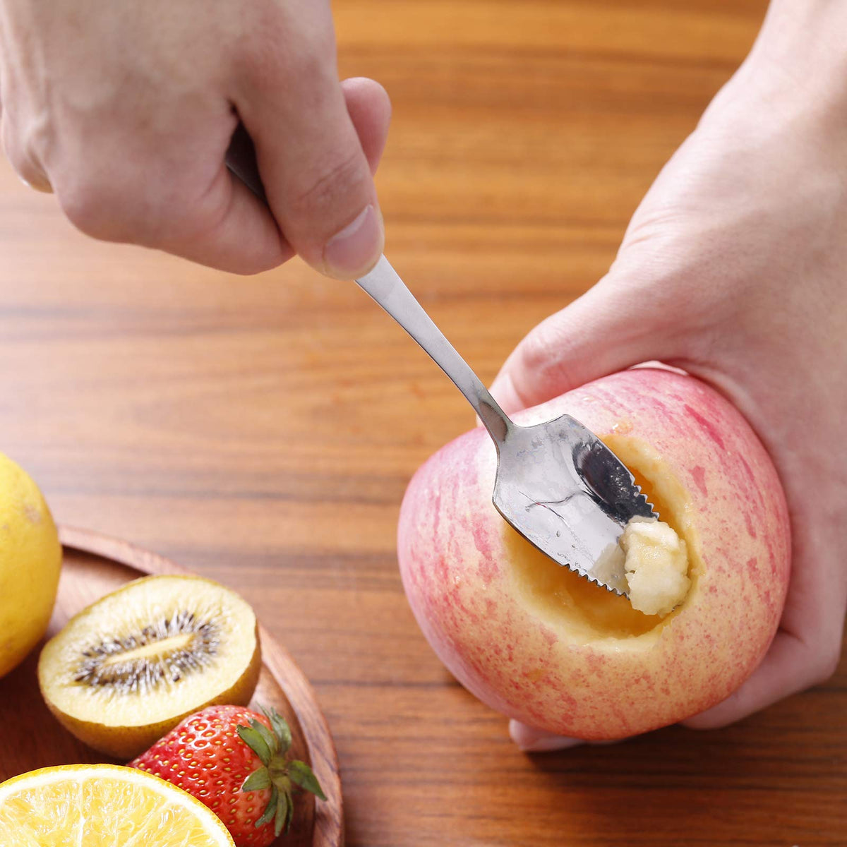 ModaSin versatile utensil for citrus, dessert, salads, and baby puree