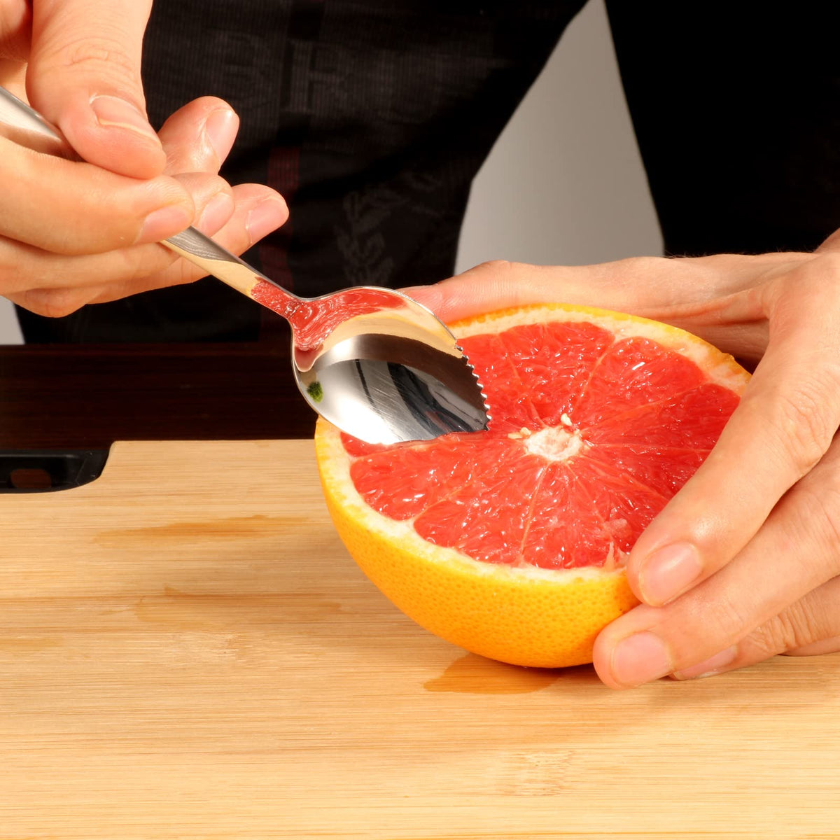 ModaSin grapefruit spoons are dishwasher safe for simple cleanup