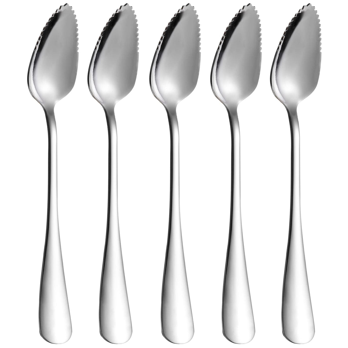 ModaSin grapefruit spoons with dual serrated edge for easy sectioning