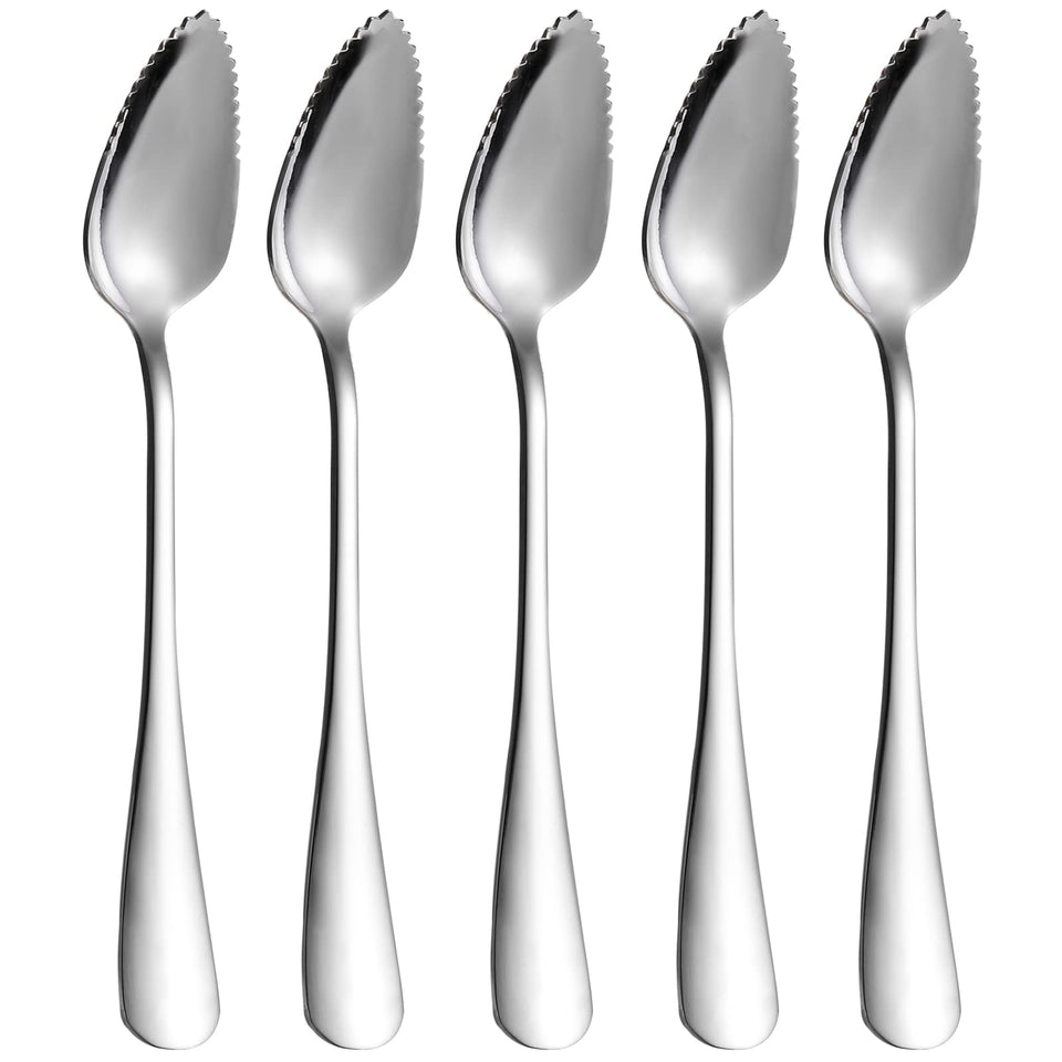 ModaSin grapefruit spoons with dual serrated edge for easy sectioning