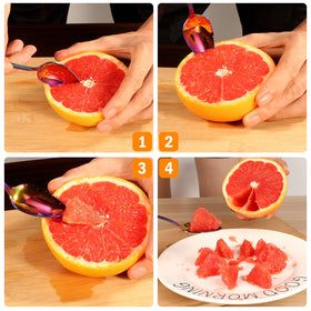 ModaSin grapefruit spoons ideal for removing grapefruit sections and other citrus.