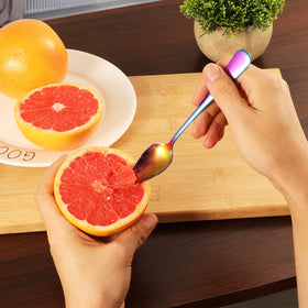 ModaSin stainless steel utensils in polished mirror finish for durable use.