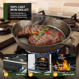 Modern Innovations pan for oven, stove, and campfire enables versatile meals.
