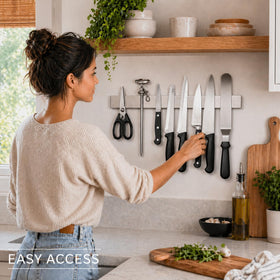 Modern Innovations knife bar organizing scissors and small tools