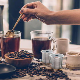 After-brew rinse and dry of Modsden K Cup.