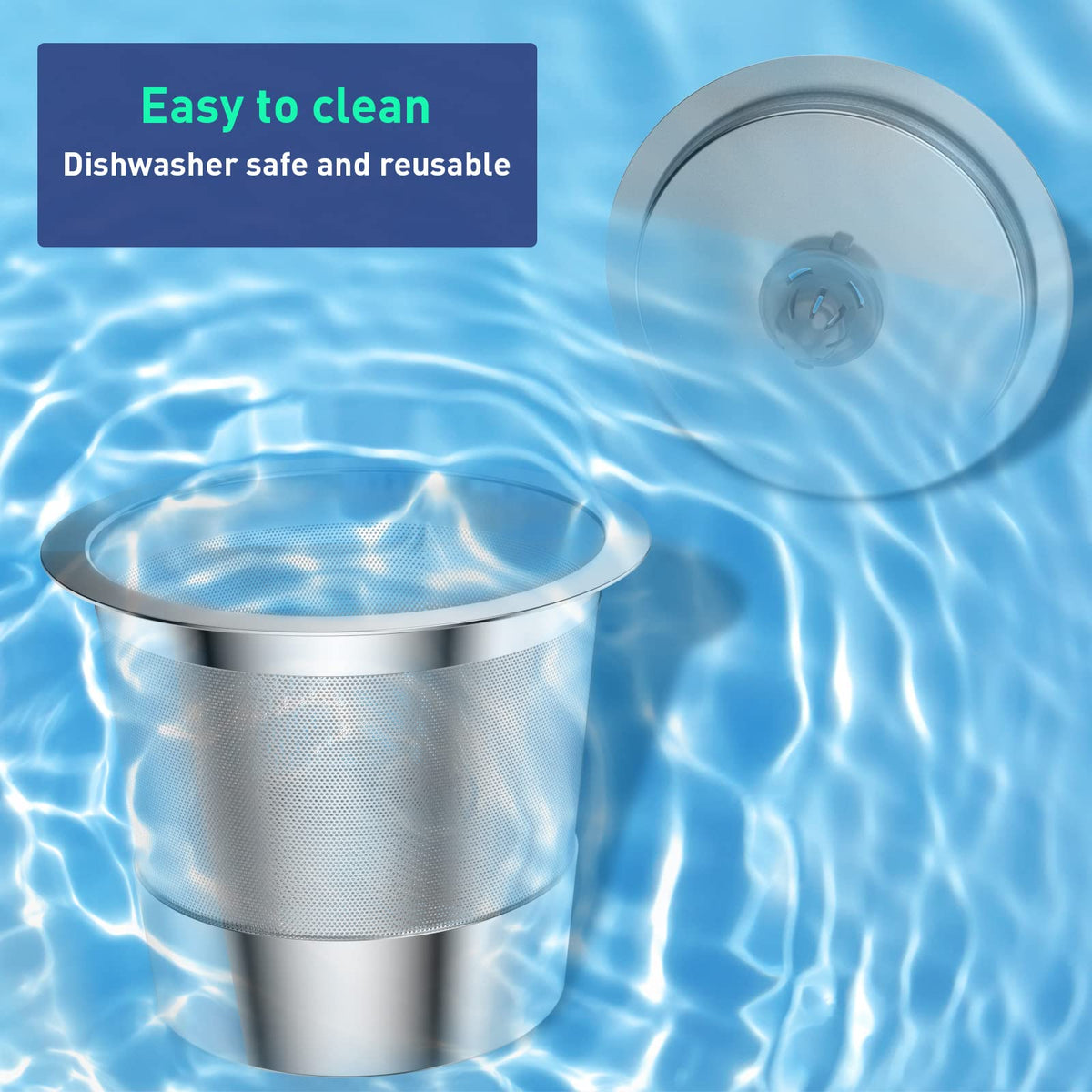 Eco-friendly Modsden reusable coffee pod reduces waste.