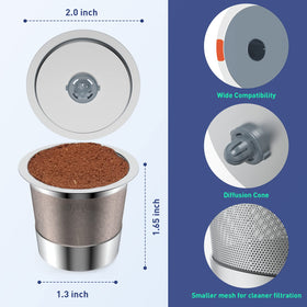Close-up of Modsden K Cup filter's durable mesh.