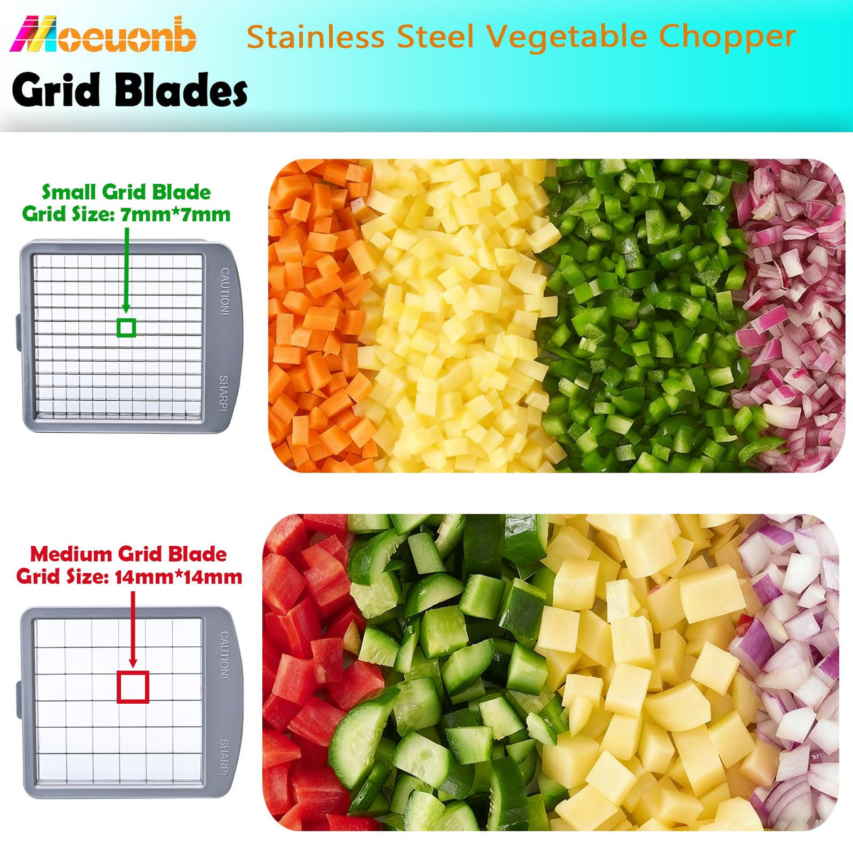 Moeuonb stainless steel body provides solid, sanitary performance