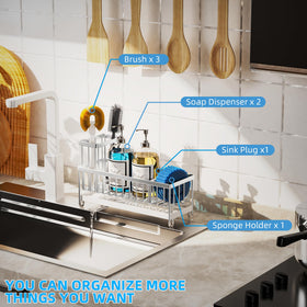 Moforoco kitchen-sink-organizer refines counter space and daily routines
