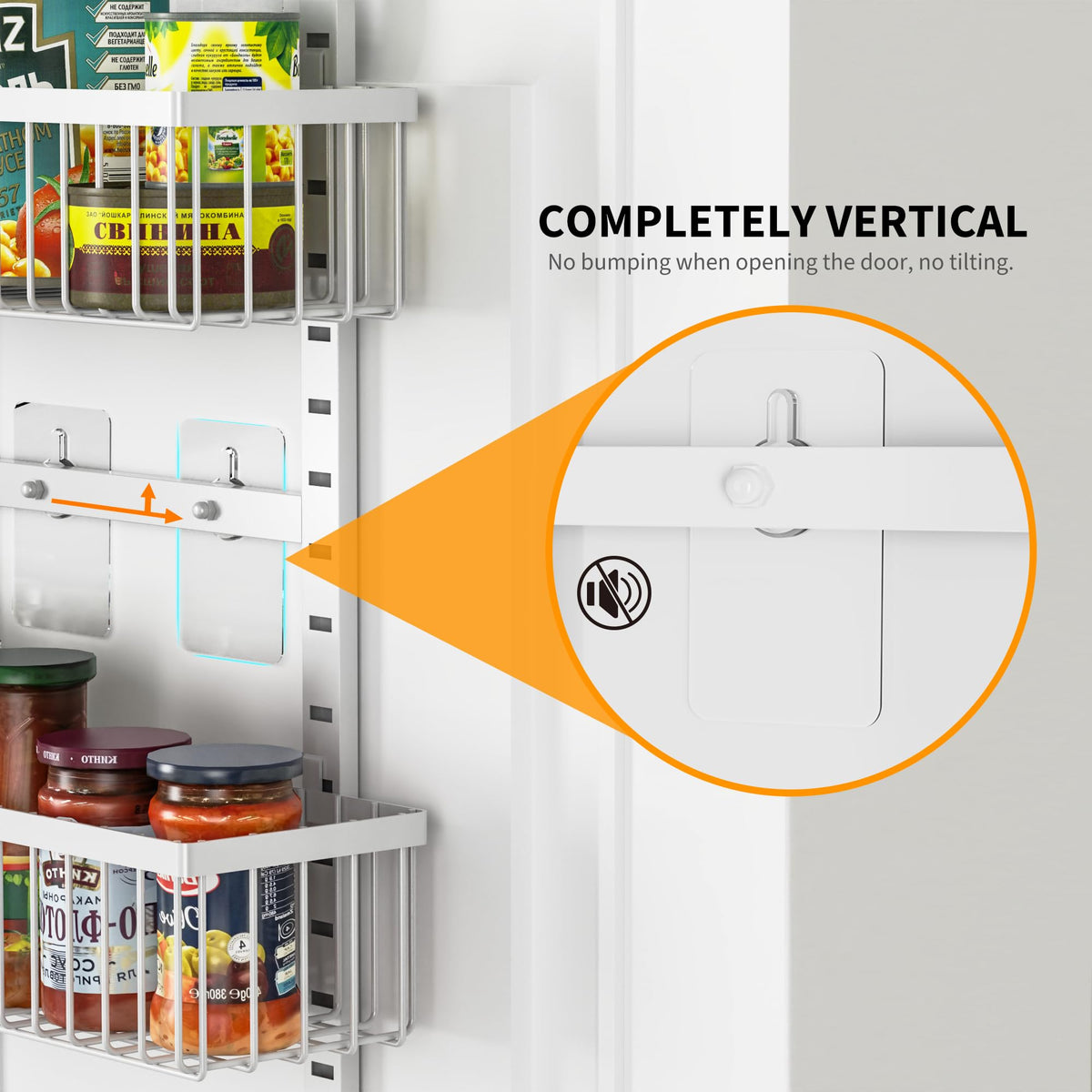 Moforoco pantry organizer in kitchen and laundry setup.