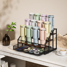 MOJOHAND pull-out basket design stores lids and accessories for easy access