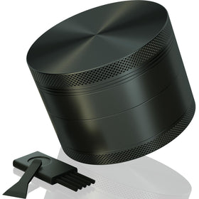 MOJOTAXI grinder with its 3-inch diameter, ready for easy spice grinding.