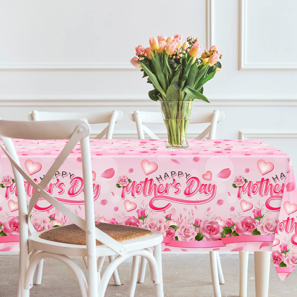 Mokeja Party pink rose design adds festive mood to family dinners