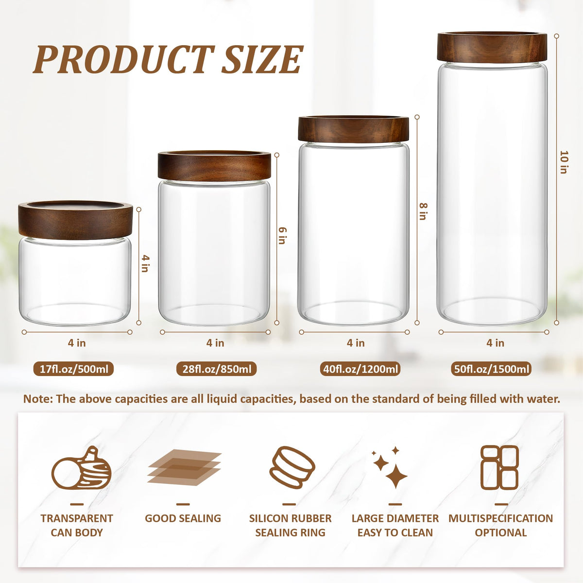 MOLADRI dishwasher-safe borosilicate glass for versatile kitchen use.