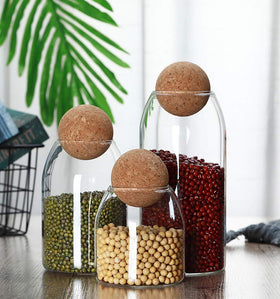 MOLFUJ spice and snack canister for tidy, reachable storage.