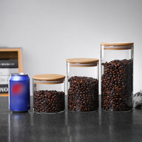 MOLFUJ stackable design saves cabinet space while keeping ingredients within reach.