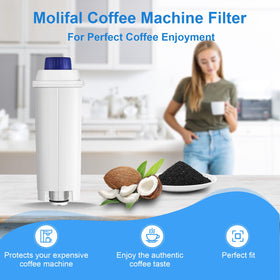 Molifal DLSC002 easy tool-free installation in your De’Longhi water tank.