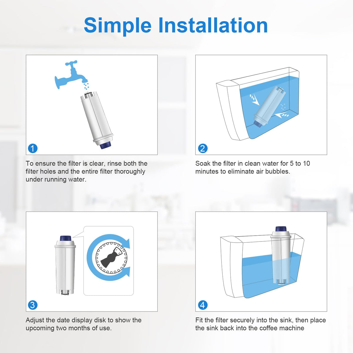 Molifal DLSC002 reduces limescale buildup for smoother operation.