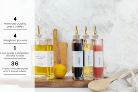Molimoli automatic pourer close-up highlighting dust-free sealing for fresher oils.