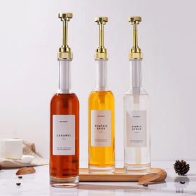 Molimoli complete set makes stylish syrup service easy in any coffee shop or kitchen.