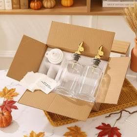 Molimoli kitchen display with two bottle set in modern counter.