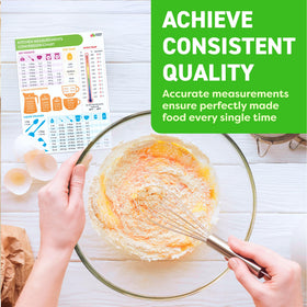 Momo Nashi oz to ml conversion magnet supports accurate baking measurements at a glance