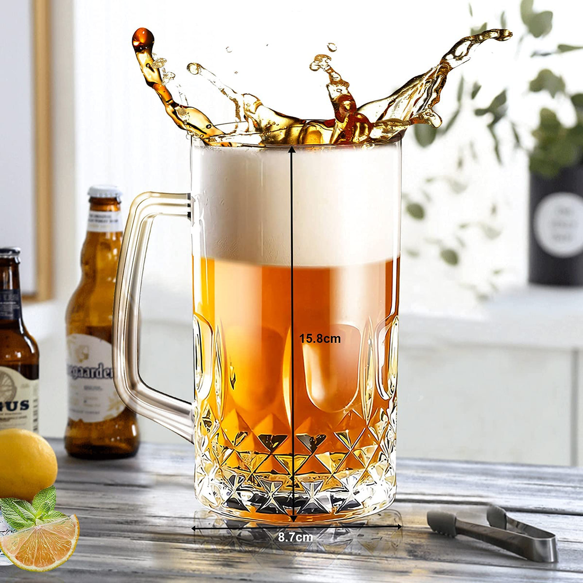 Momugs dishwasher-safe beer stein for easy cleanup