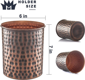 Monarch Abode multiuse crock doubles as a planter or vase for décor.