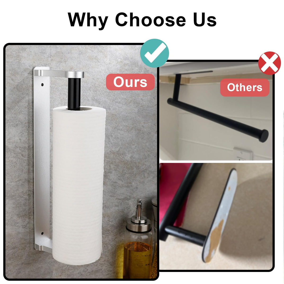 MONEER dual mounting options enable secure setup on plasterboard or wood panels
