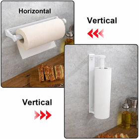 MONEER holds kitchen rolls, toilet paper, or cloth towels securely.