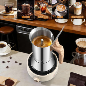 Mongdio moka pot in camping kit for outdoor espresso moments.