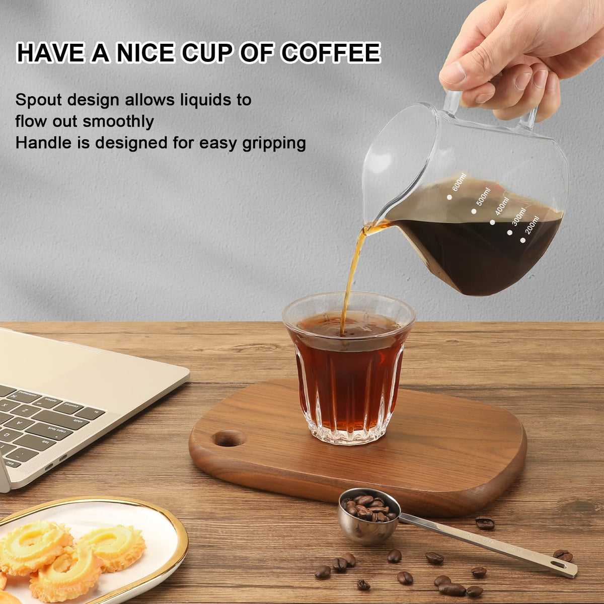 Mongdio glass lid with silicone seal preserves aroma while keeping dust out.