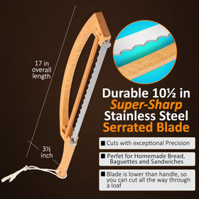 MonteHerra stainless steel blade and screws ensure reliable replacement