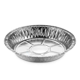 MontoPack 9-inch aluminum pie pan ideal for baking pies and tarts.