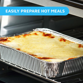 Montopack bulk pack of 10 foil pans for catering.